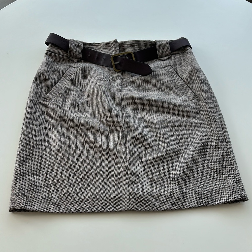 Carole Little skirt with belt